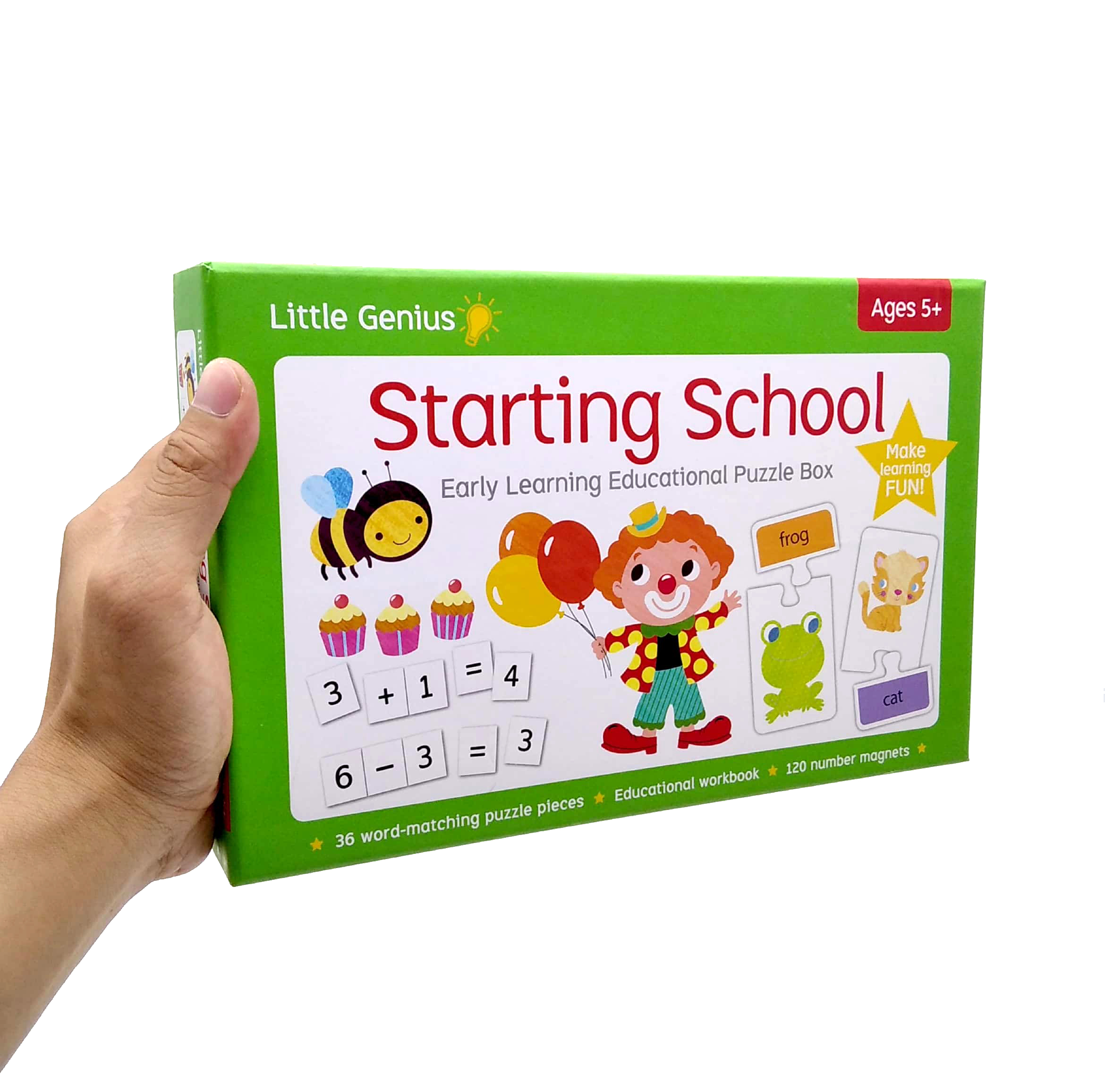 Sách Ngoại Văn - Fahasa - Little Genius: Starting School Early Learning Educational Puzzle Box