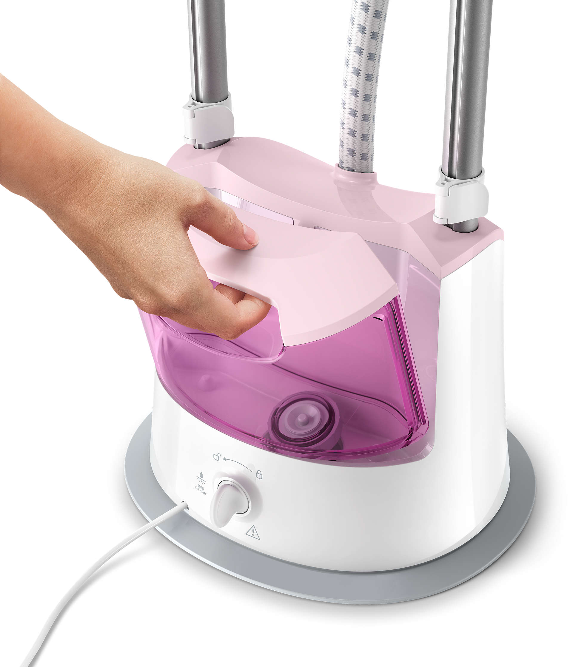 philips pink steamer