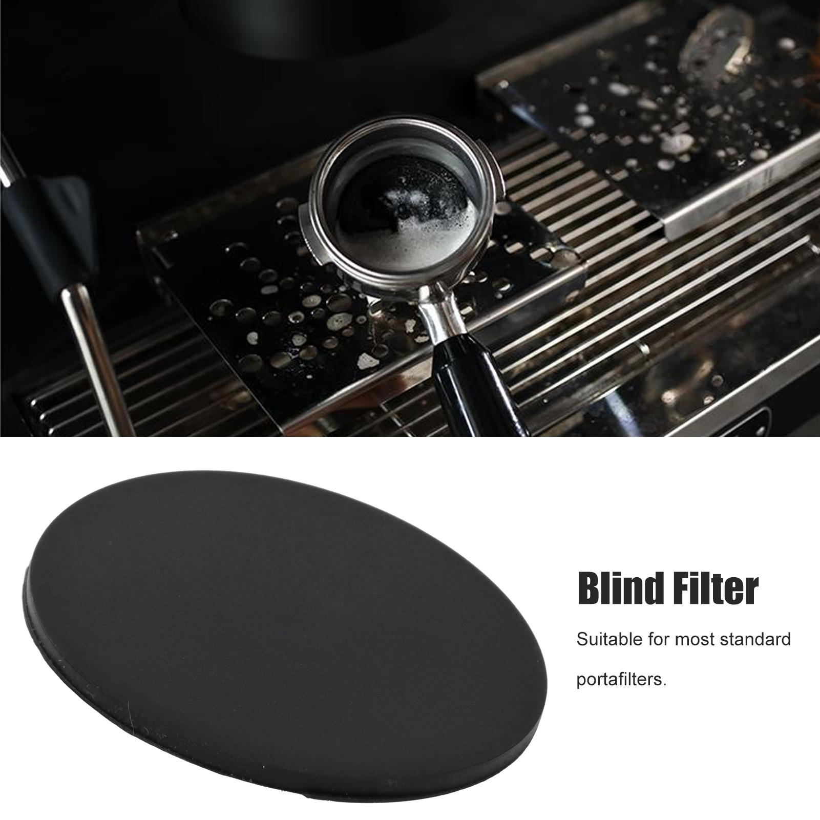 Backflush Cleaning Disc Backflush Disk Rubber Portafilter Cleaning Tool for Friends for Coffee Lovers