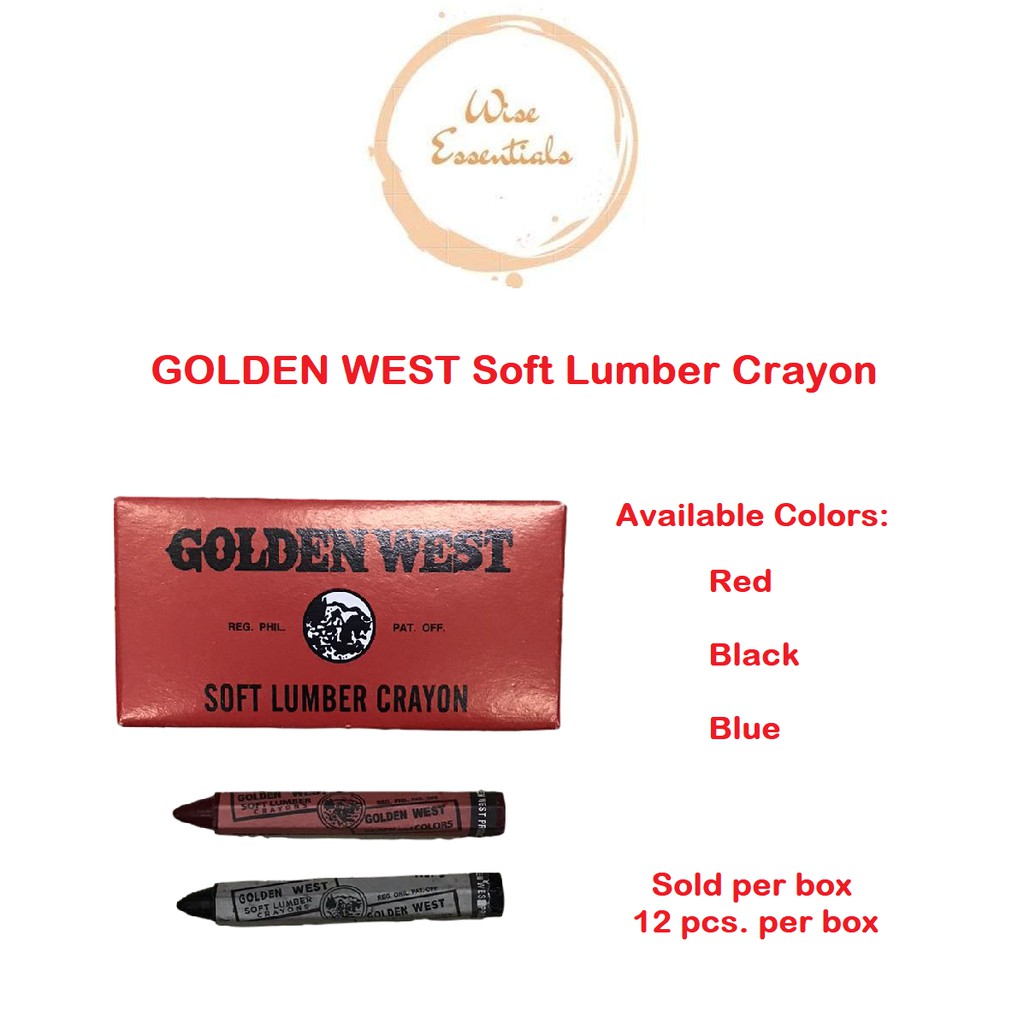 GOLDEN WEST Soft Lumber Crayon Lazada PH