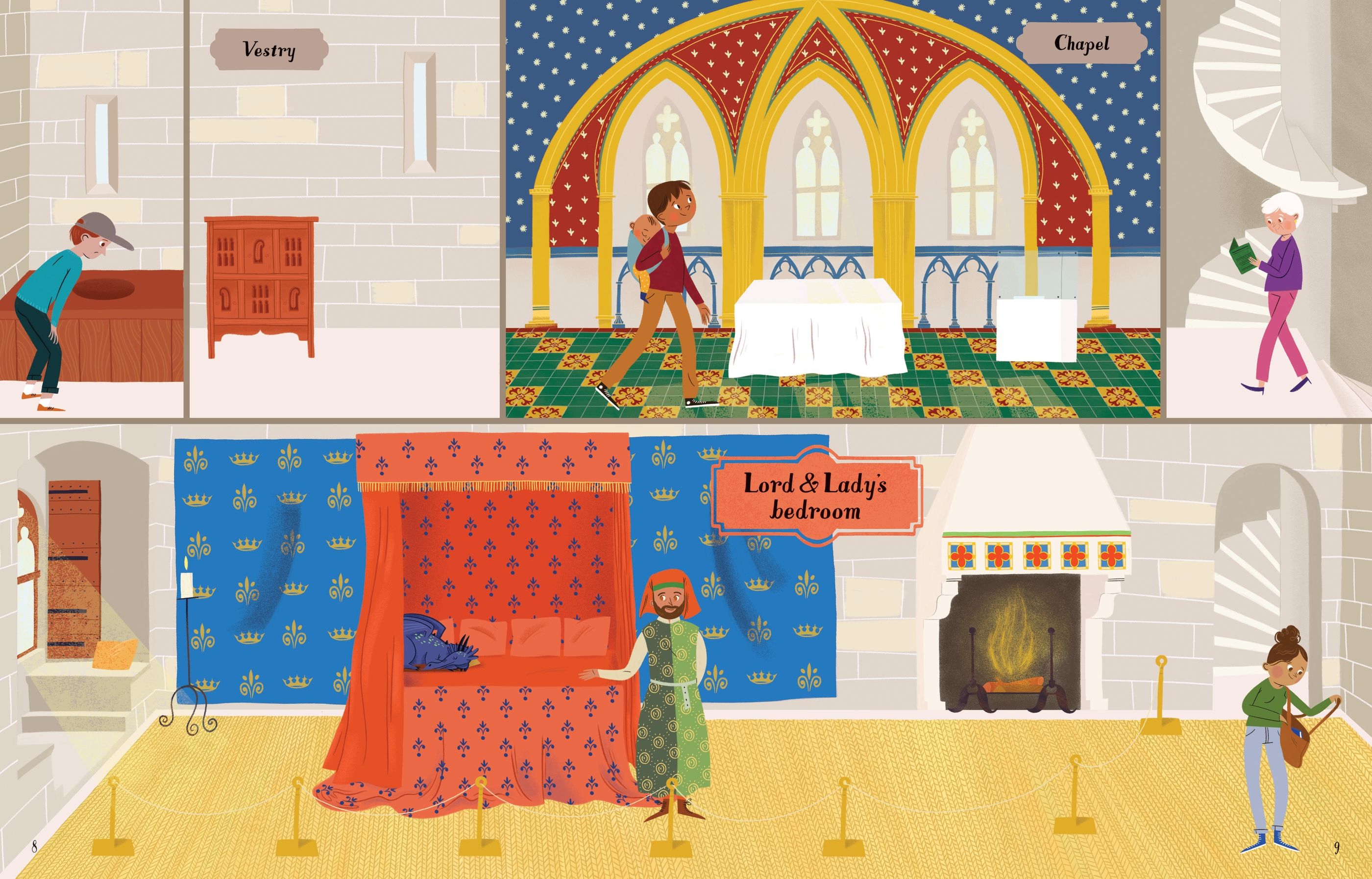 Fahasa - Castle Sticker Book