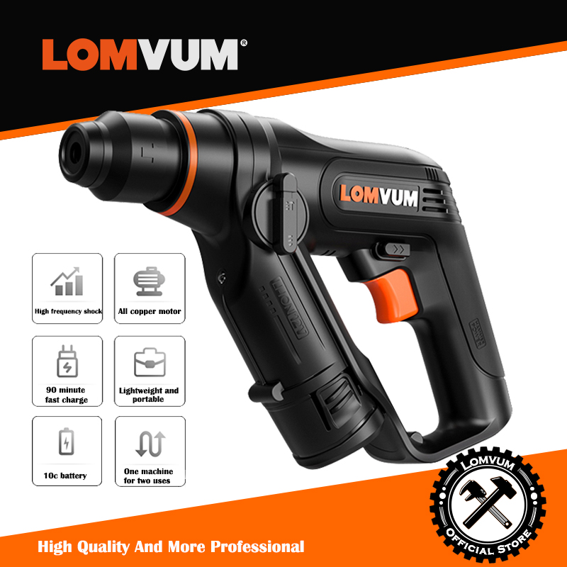 LOMVUM 12V Mini Electric Demolition 