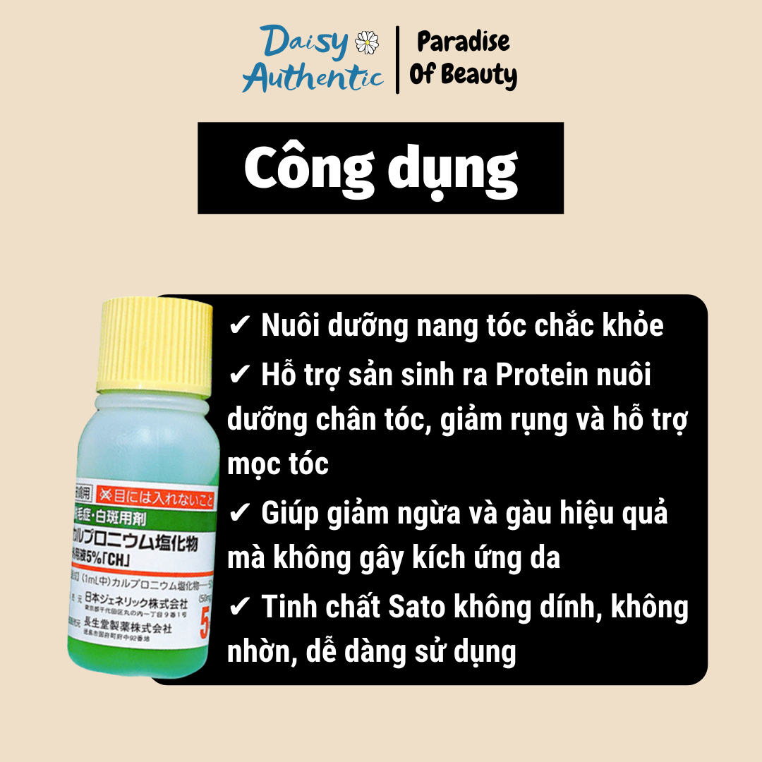 Tinh Chất Hỗ Trợ Mọc Tóc Sato Arovics Solutions