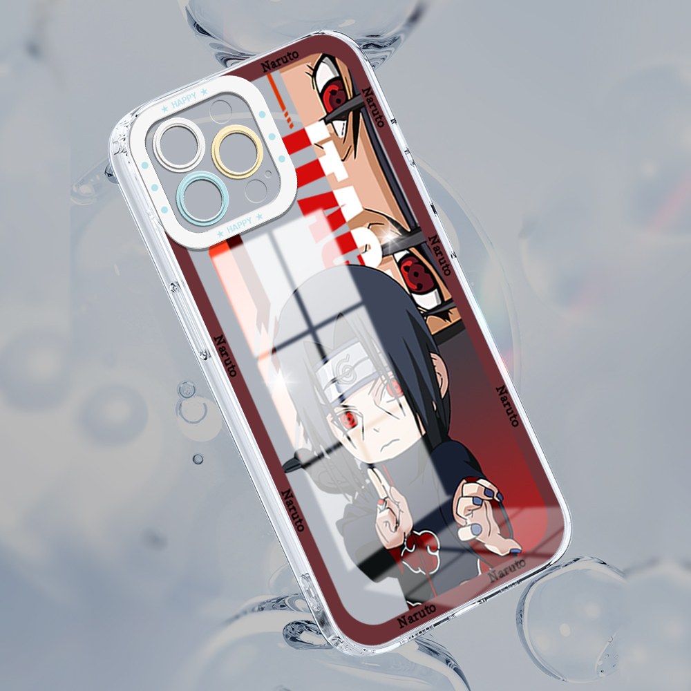 Hontinga for Redmi A5 4G Back Cover Cartoon Naruto Print Camera Protection Transparent TPU Soft Phone Case. 