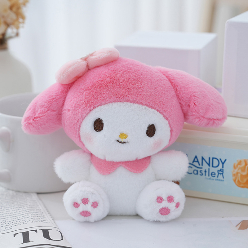 1%20Pcs%2014Cm%20Sanrio%20Kawali%20Kuromi%20Hello%20Kitty%20My%20Melody%20Cinnamoroll%20Pillow%20Plush%20Toys%20Plushie%20Keychain%20Stuffed%20Doll%20Pendant%20For%20Kid%20Gift%20-%20Image%205