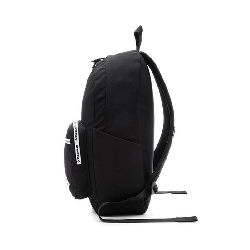 Converse Unisex Go 2 Large Logo Backpack - Converse Black