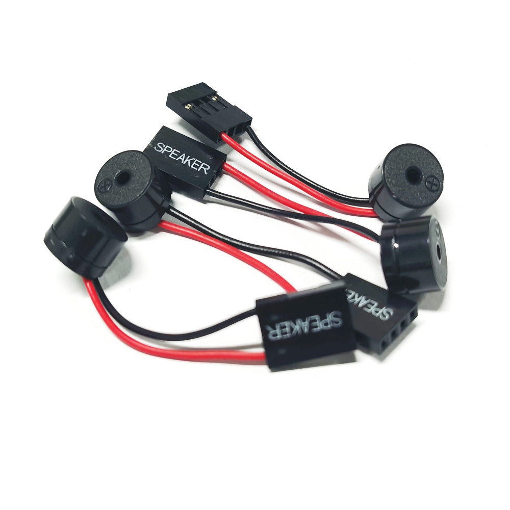 10-20PCS Mini Plug Speaker kit, Internal BIOS Computer Motherboard Mini Onboard Case Buzzer Board Beep Alarm for PC, Electronics, and DIY Projects