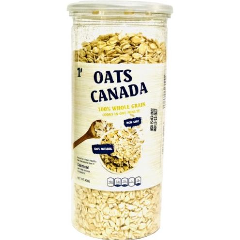 [FREESHIP MAX] YẾN MẠCH CANADA 450GR DẠNG HỦ [GoldFood Shop]