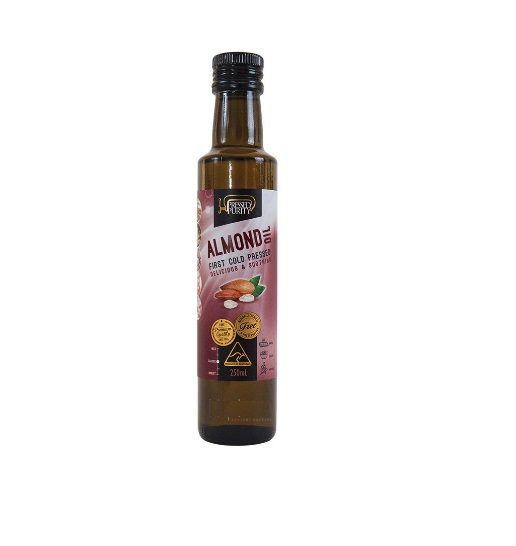 Dầu hạnh nhân ép lạnh hiệu Pressed Purity 250ml