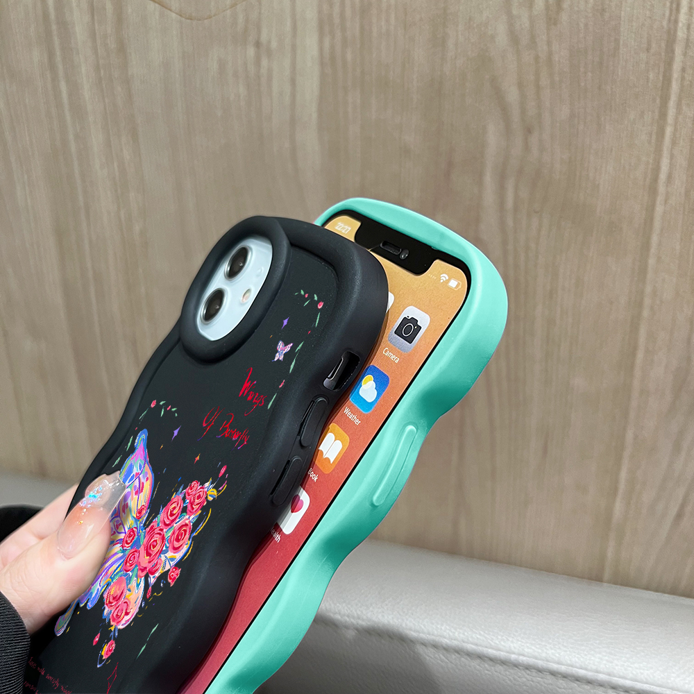 AMORVOR%20for%20Infinix%20Smart%209%20Hot%2050i%20Back%20Cover%20Rose%20Butterfly%20Pattern%20Luxury%20Phone%20Case%20Macaron%20Wave%20Soft%20Silicone%20Mobile%20Cover%20-%20Image%207