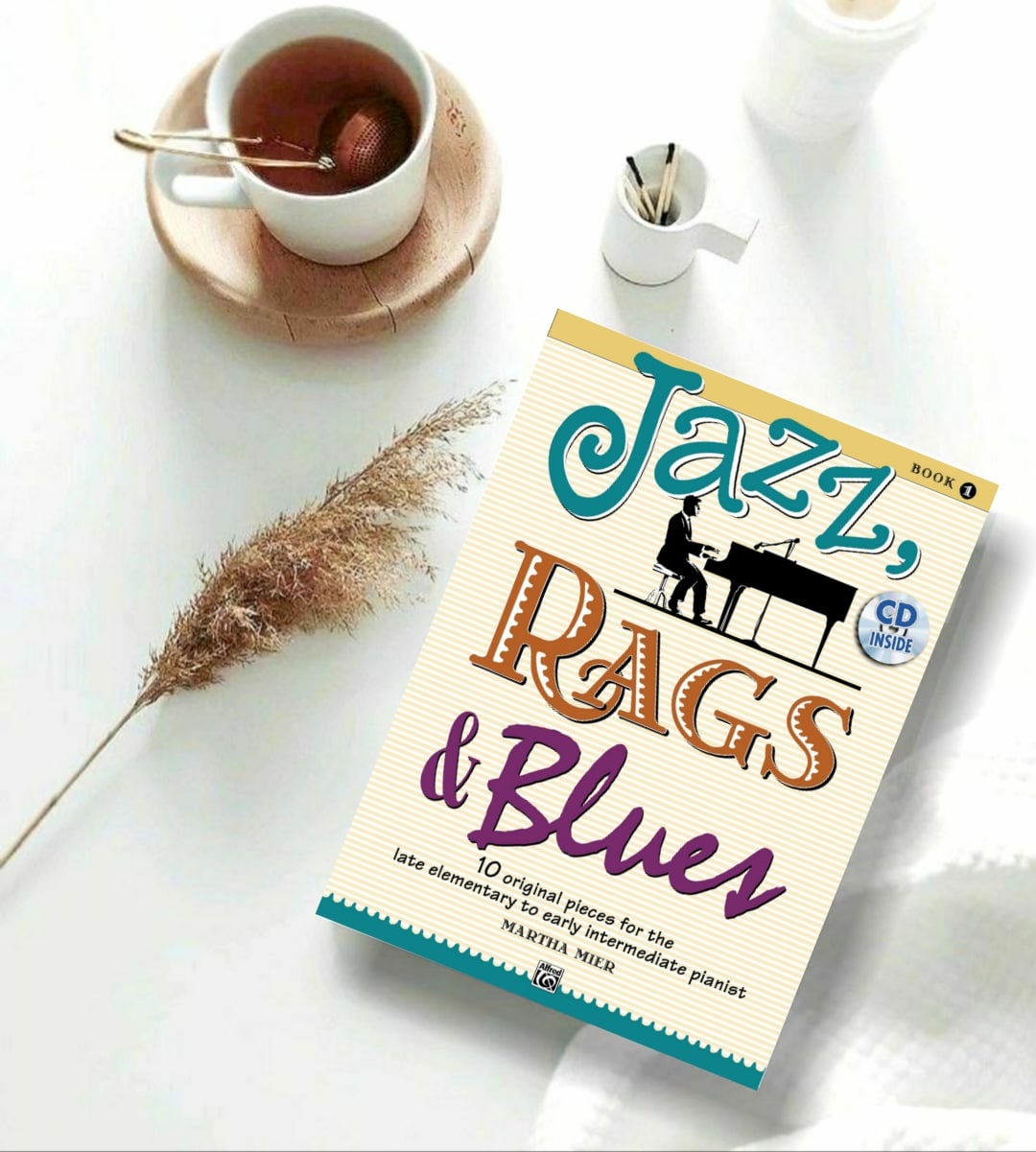 SÁCH PIANO COMBO BỘ  : JAZZ , RAGS & BLUE