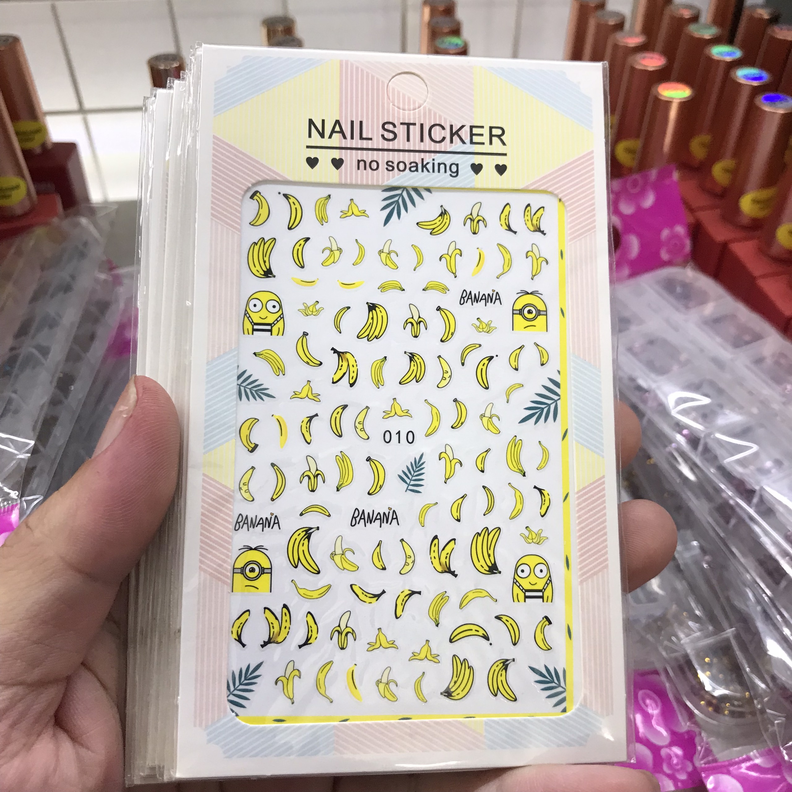Nail sticker dán móng tay - Chân - HOT 3 - Nail 937