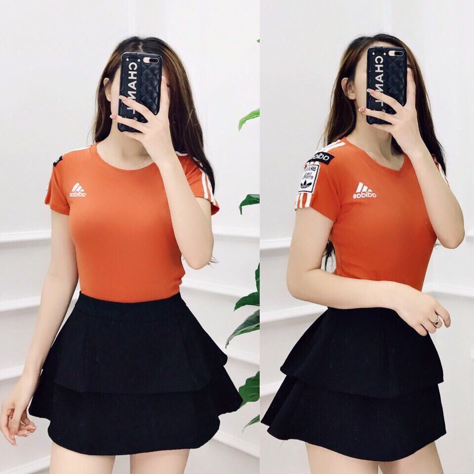 Chân váy xòe 2 tầng siêu dễ thương