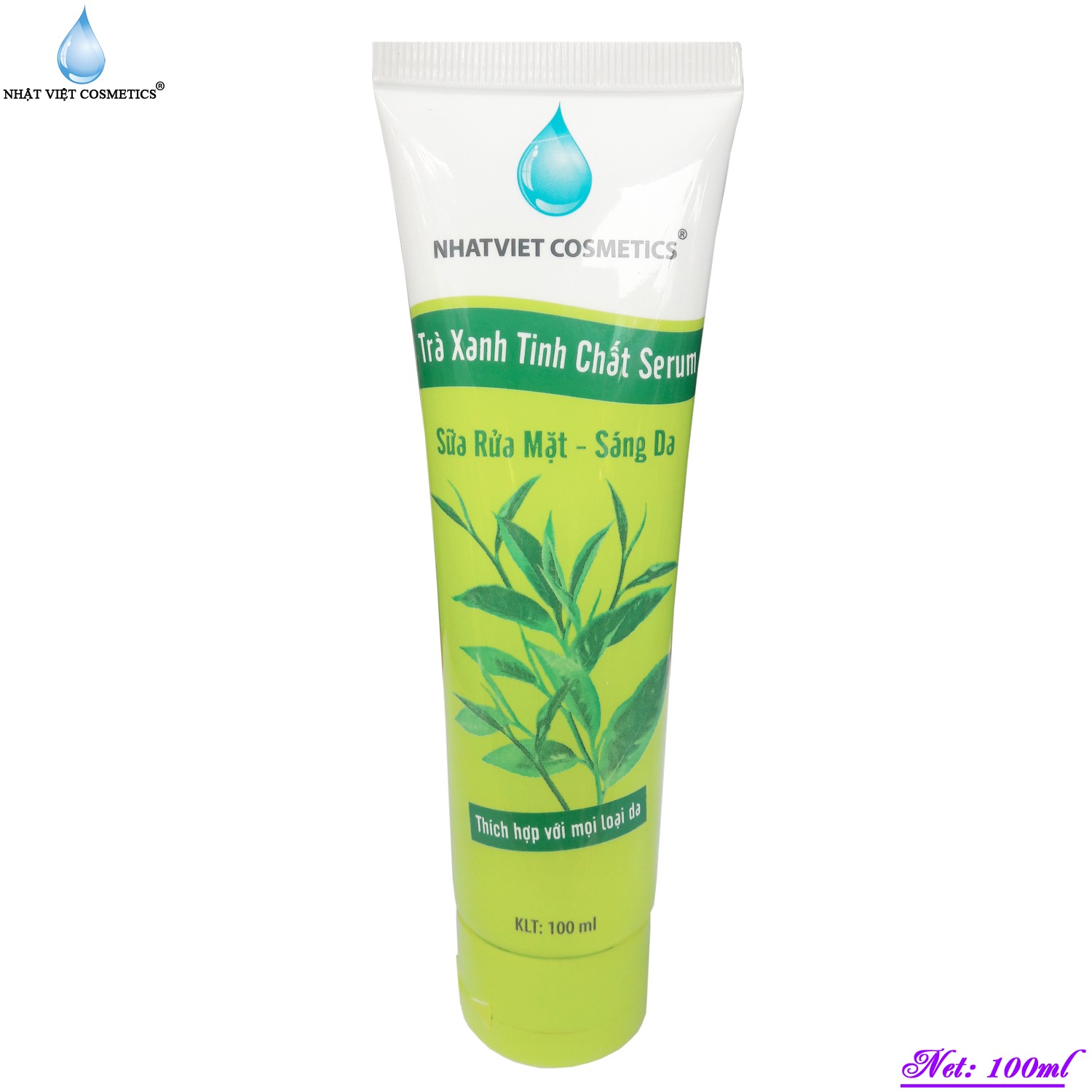 Trà xanh tinh chất Serum – Sữa rửa mặt sáng da. 120ml