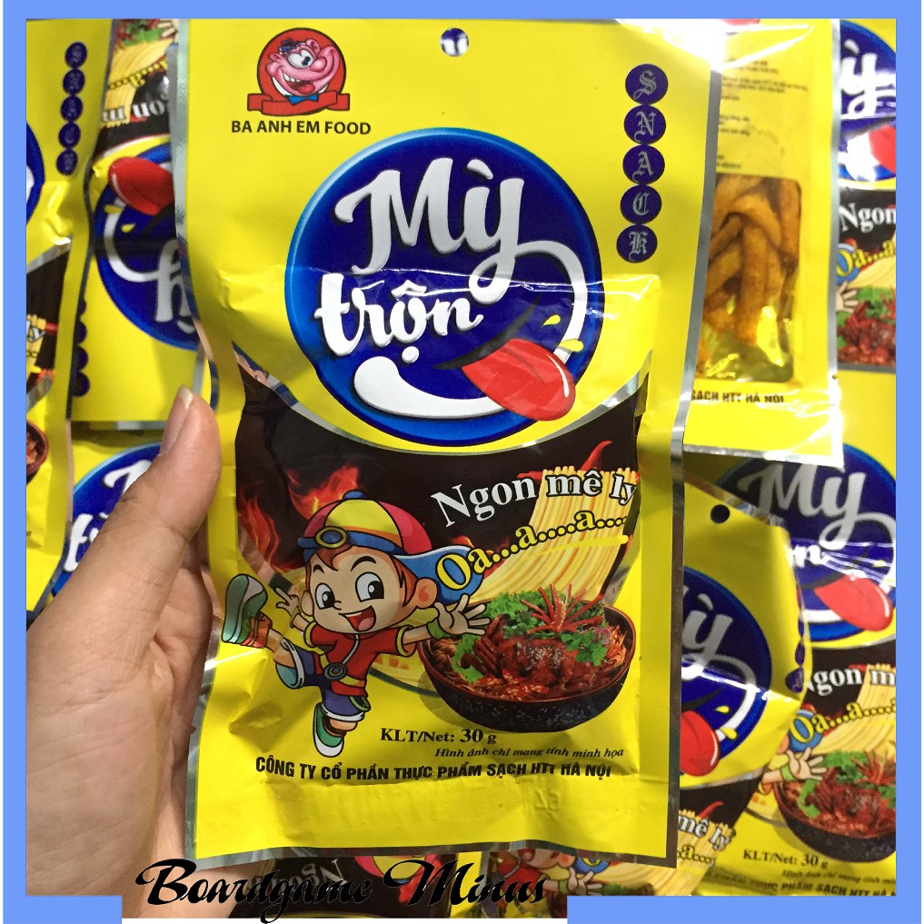 [Sỉ] Combo 30 Gói Snack Mỳ Trộn Đồ Ăn Vặt Siêu Ngon