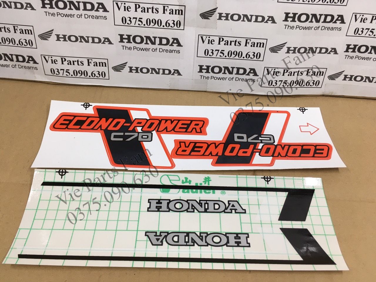 Bộ tem xe máy Honda DD 70