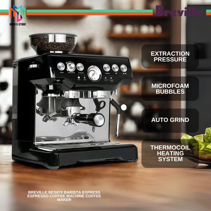 Breville Bes870xl Breville Bes870 Manual Bes870 Breville Coffee