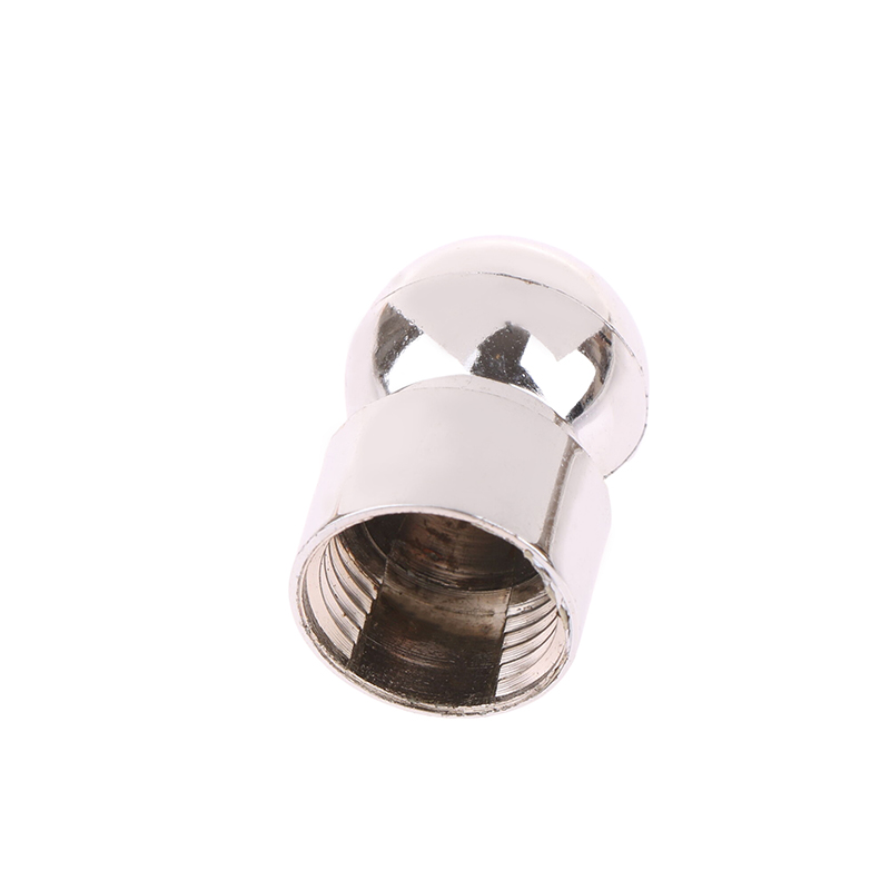 1PC Shower Head Top Spray Connect Joint Metal Universal Rotation Ball ...