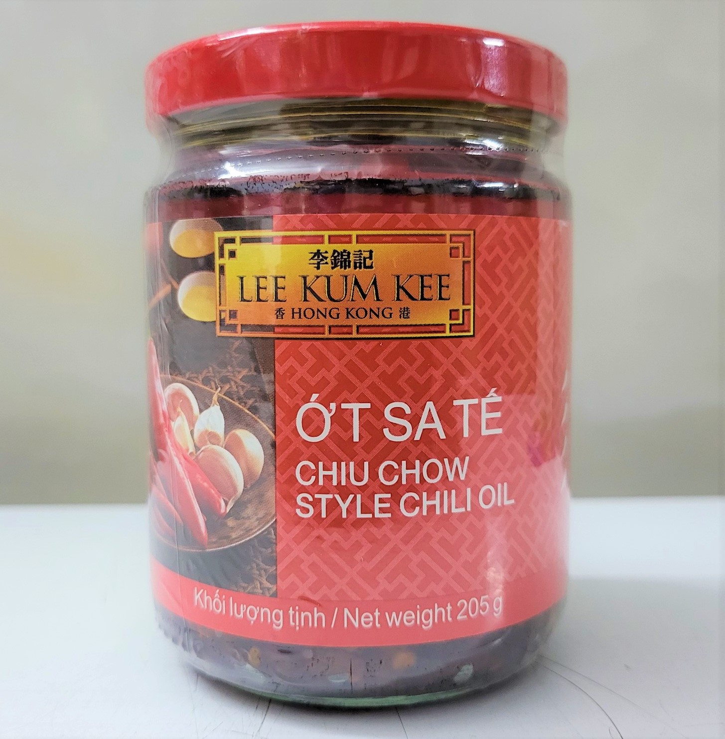 [Lọ 205g] ỚT SA TẾ [China] LEE KUM KEE Chiu Chow Style Chili Oil