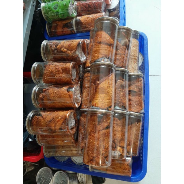 Khô Bò Miếng Mềm Lon Pet 250gr