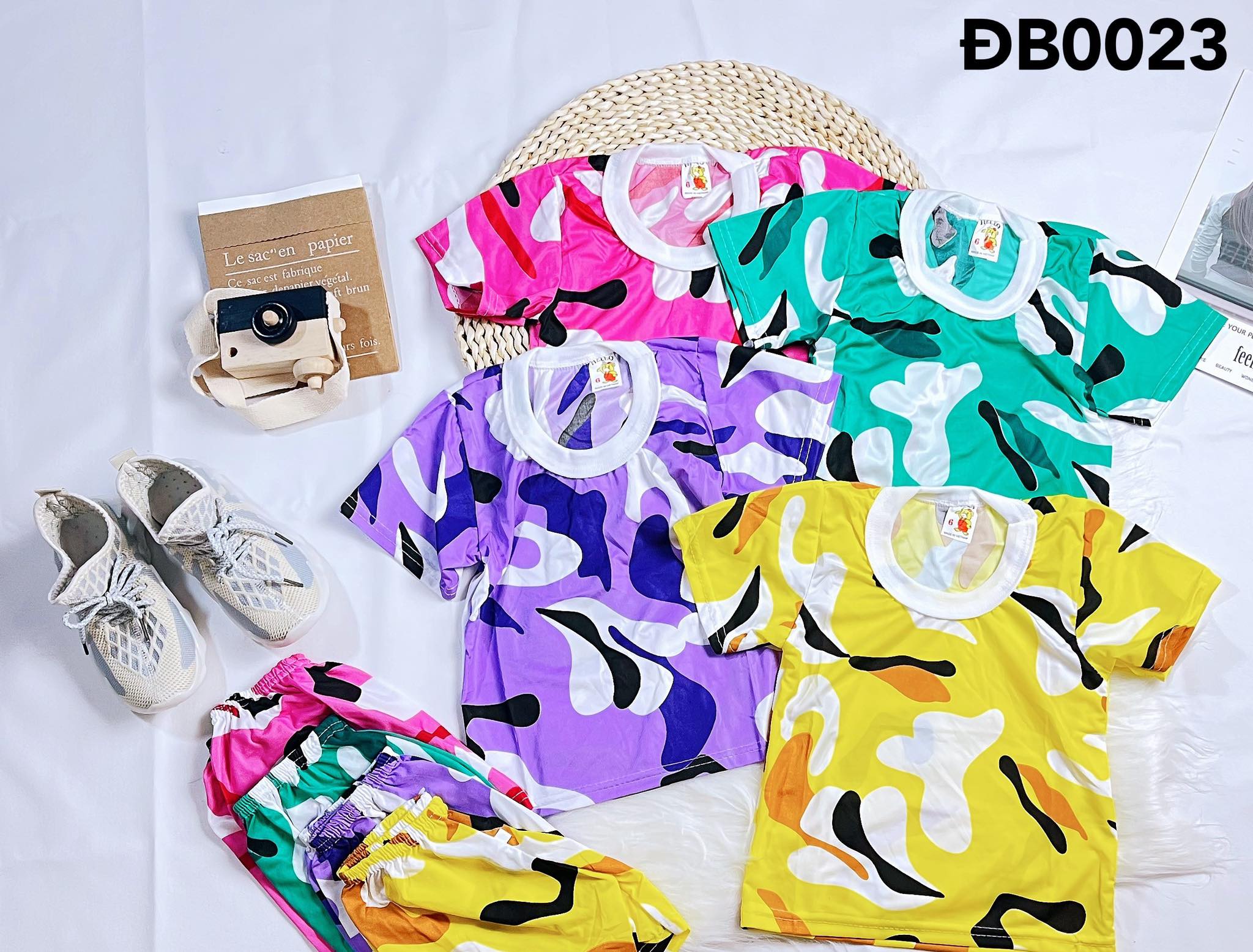 Đồ bộ dành cho bé trai, chất lụa mềm mại mát mẻ
