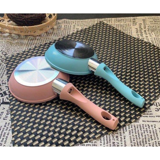 Chảo đá chống dính 16cm chế biến ăn dặm cho bé