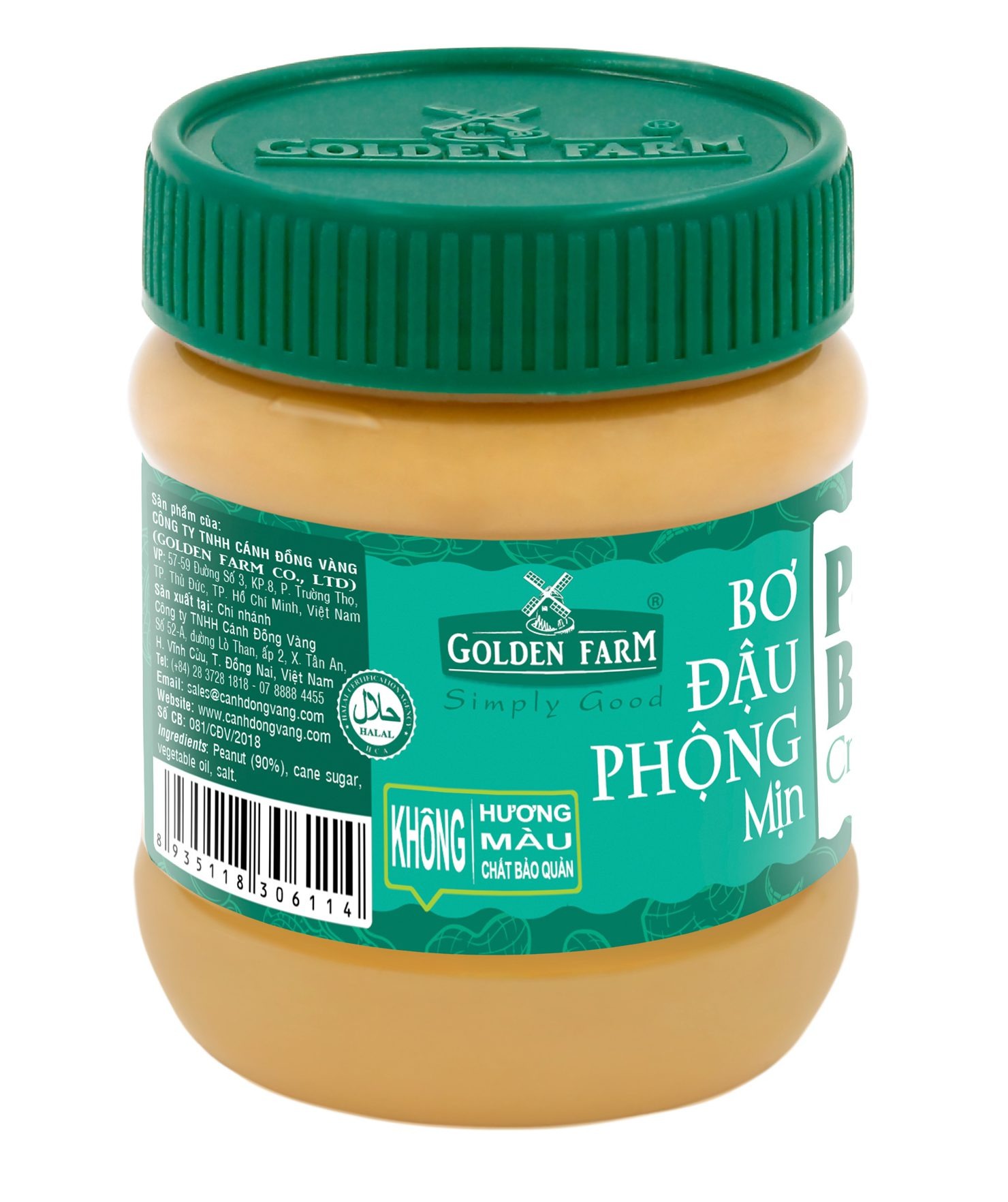 Bơ đậu phộng mịn Golden Farm