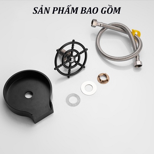 [DỤNG CỤ RỬA CỐC INOX 304 TẶNG KÈM DÂY CẤP] Dụng cụ rửa cốc ly thông minh tiện dụng