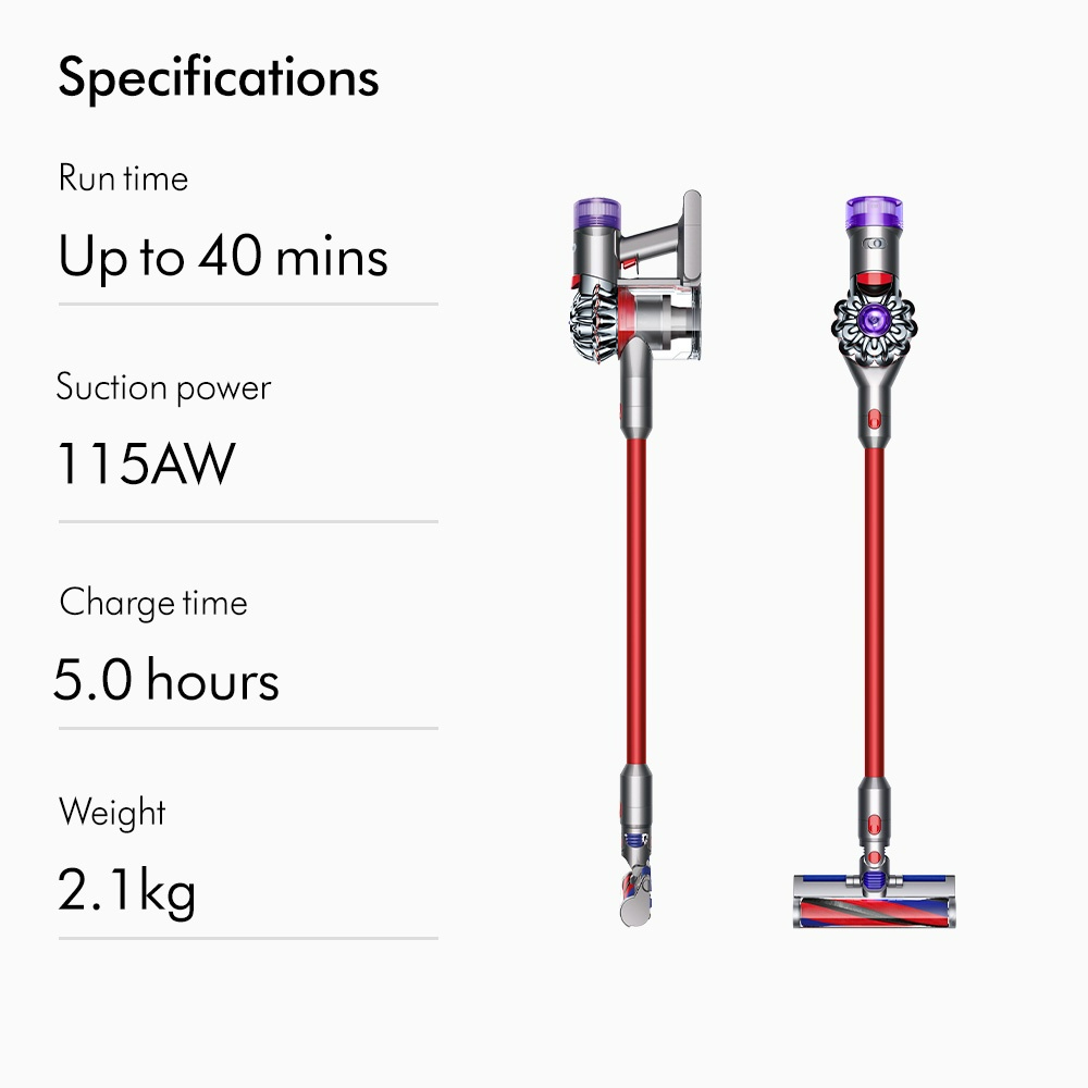Dyson V8 Slim ™ Fluffy Cordless Vacuum Cleaner 115 Suction