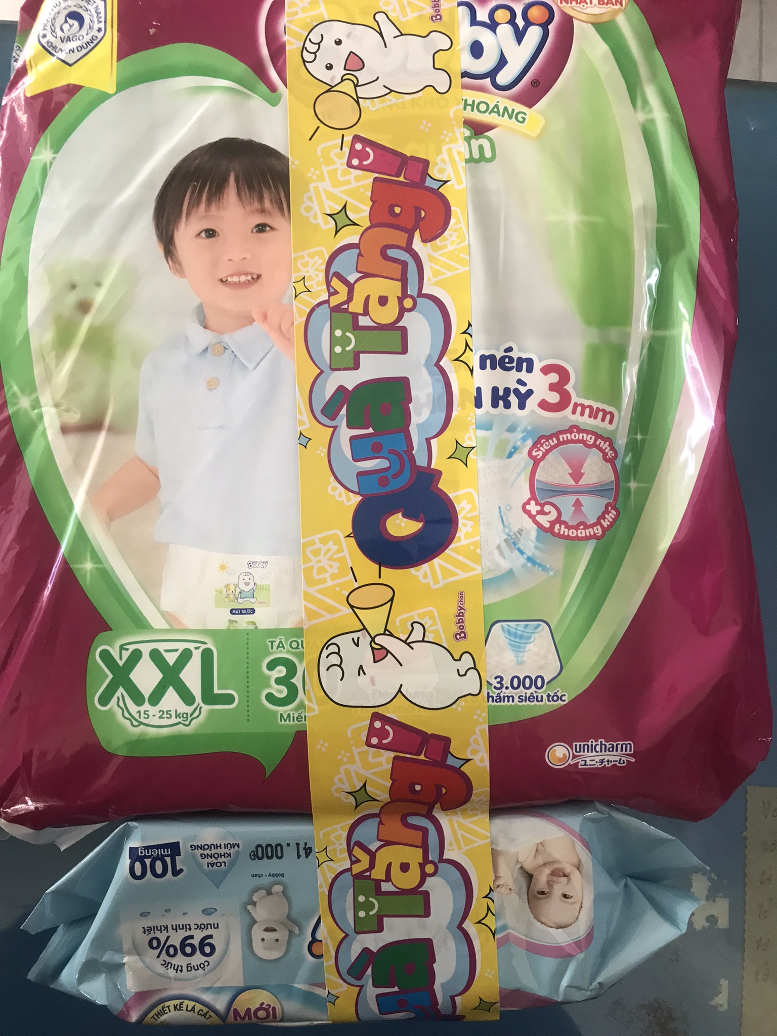 Bỉm Quần BOBBY L38/XL34/XXL30