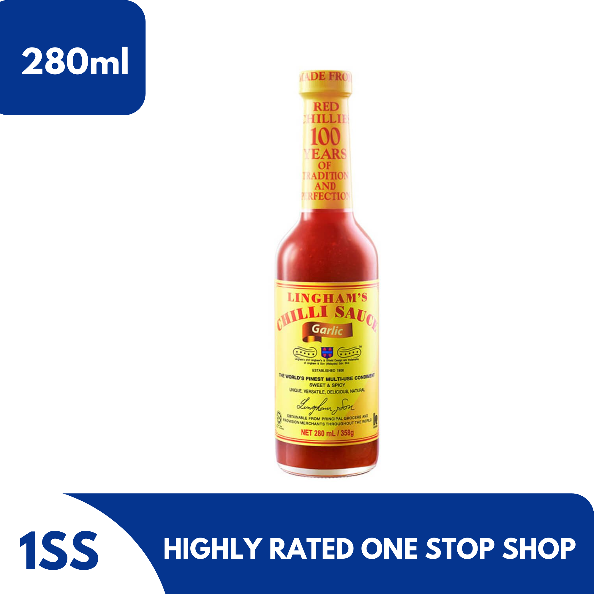Lingham's Chili Sauce Garlic, 280ml Lazada PH