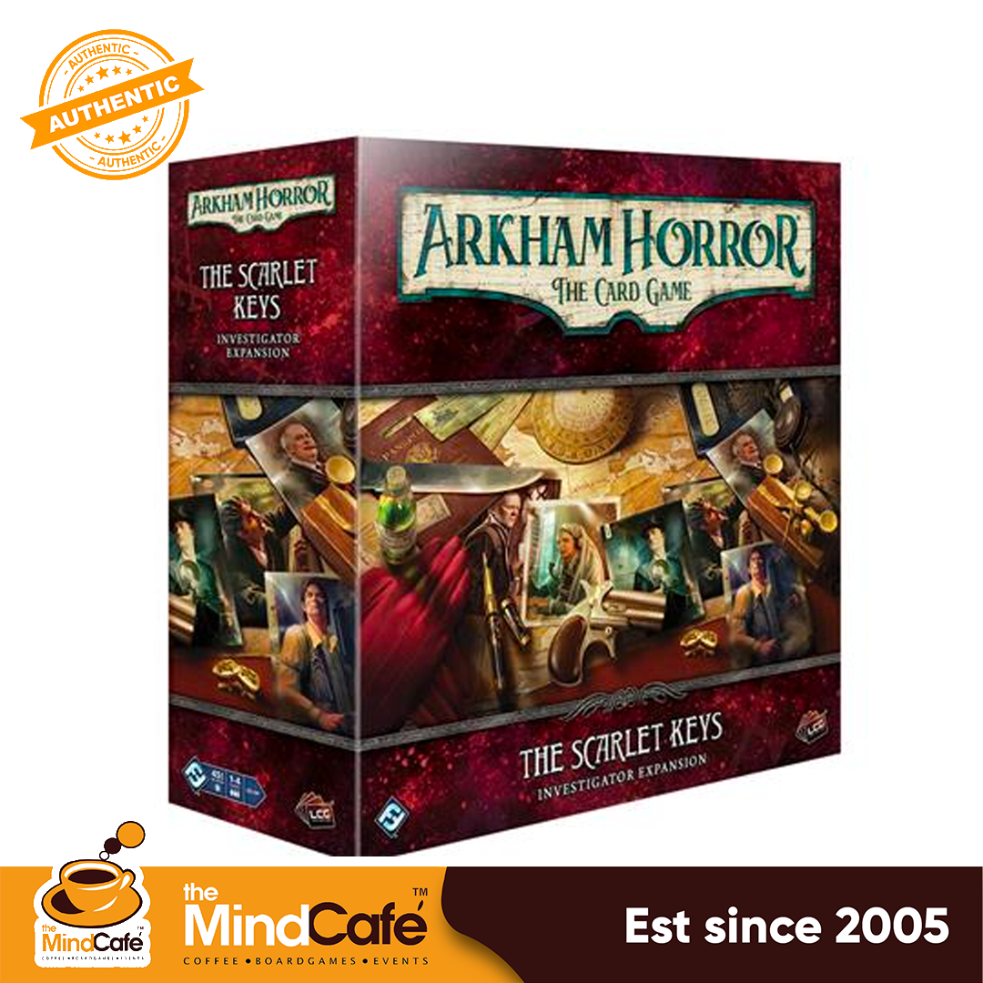The Mind Cafe] Arkham Horror LCG: The Scarlet Keys Investigator Expansion |  Lazada Singapore