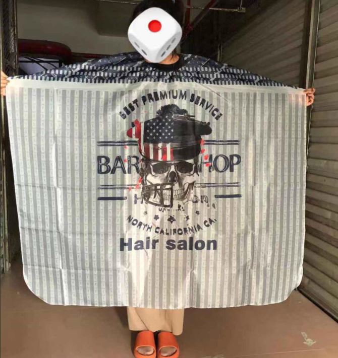 áo choàng, khăn choàng cắt tóc Barber đủ mẫu
