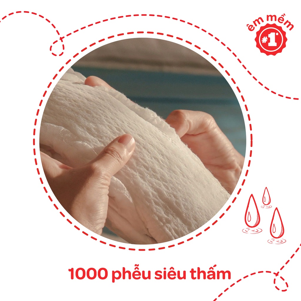 [CỘNG 10 MIẾNG] Tã / Bỉm quần/dán Huggies S56 (đệm mây mới co dãn 4 chiều) Ori Kids