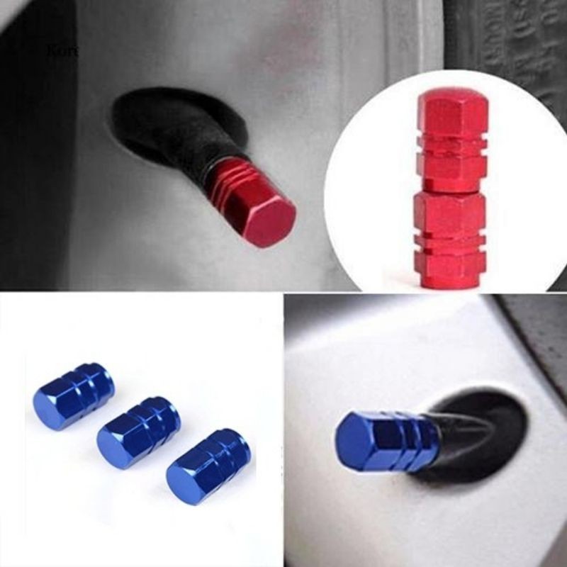 Set 4 Nắp van lốp ô tô xe hơi