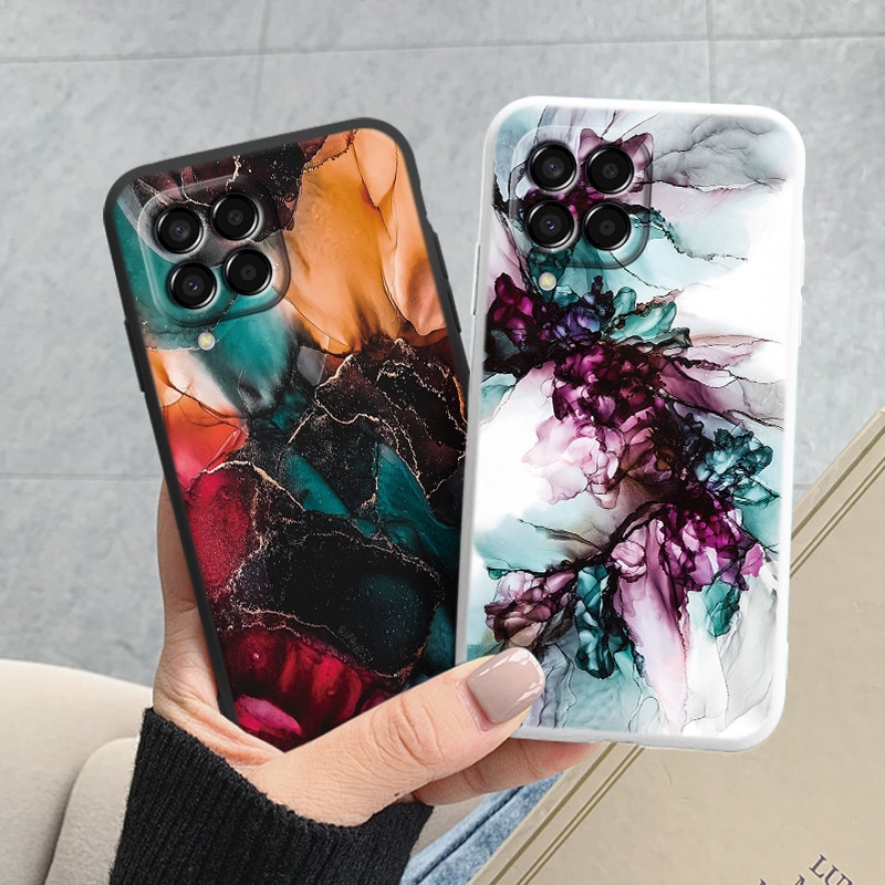 Case For Samsung Galaxy M33 M53 5G Phone Cover Vintage Marble ...