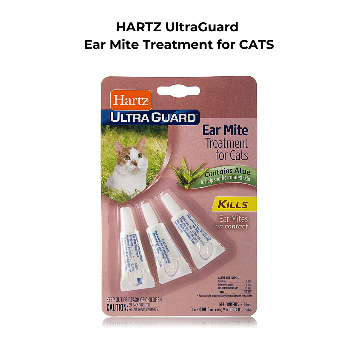 Hartz UltraGuard Ear Mite Treatment for Cats Lazada Singapore