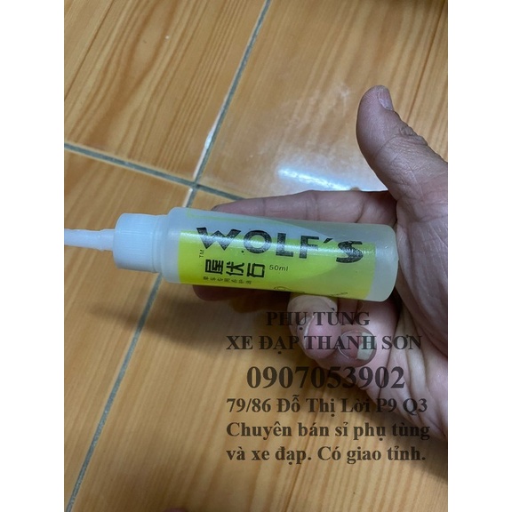 Dầu tra xích xe đạp thể thao