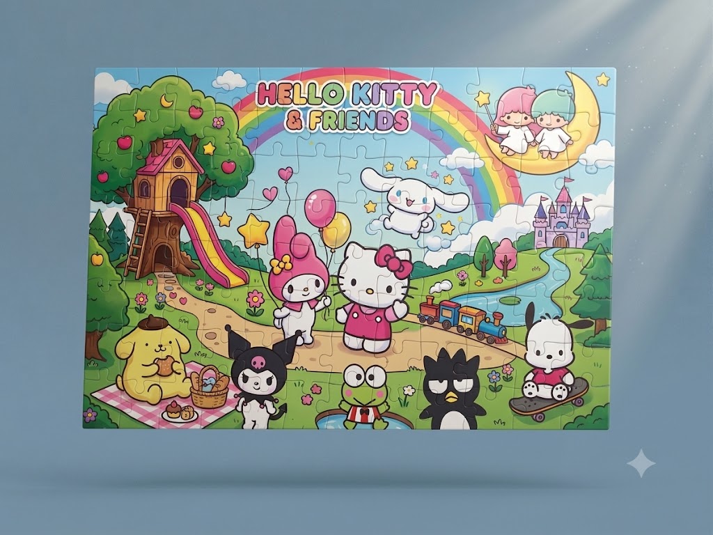 108 Pieces Jigsaw Puzzle Large Size 13x10.5 Inch Educational Learning Material & Toy.