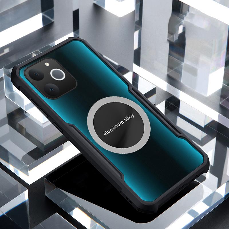 Phone%20case%20Realme%20Note%2070%20Hard%20Clear%20Transparent%20Shockproof%20Car%20Holder%20Adsorb%20Hollow%20Out%20Ring%20Back%20Cover%20Realme%20Note70%20Case%20-%20Image%205