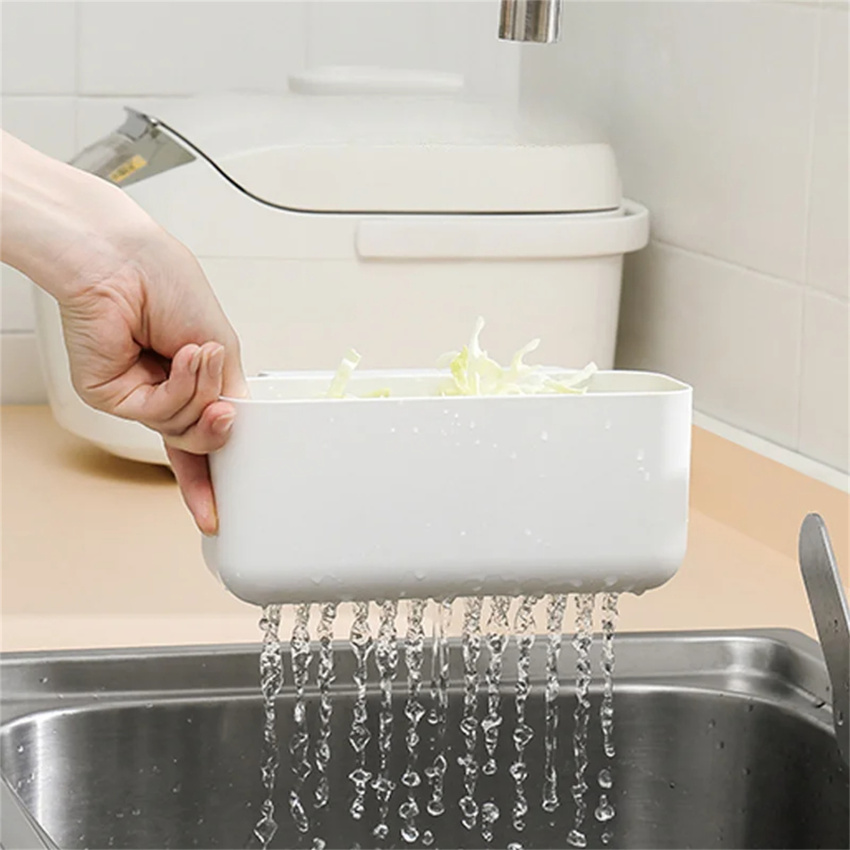 Bồn Rửa Nhà Bếp giỏ treo ráo nước bồn rửa chất thải Nhà Bếp Bộ sưu tập Giỏ đa chức năng bồn rửa giá lưu trữ giỏ treo