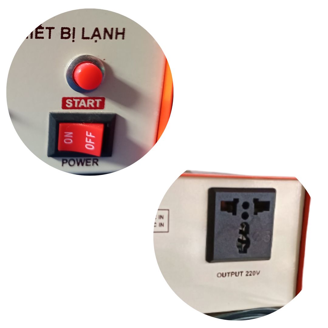 Bảo vệ tủ lạnh Delay 25A hàng tiêu chuẩn