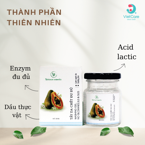 Tẩy da chết đu đủ VIETCARE