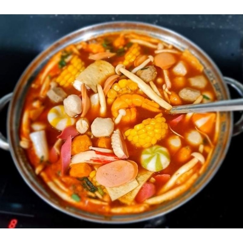 Sét Lẩu Tokbokki Mix Sẵn 300Gr (Ship Hỏa Tốc Hcm)