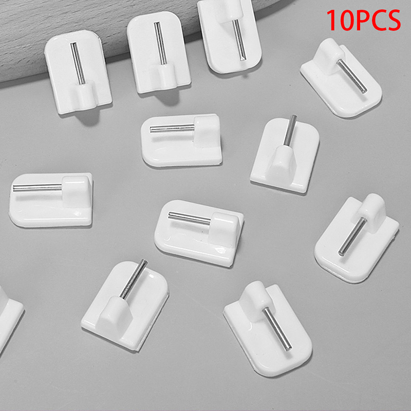10pcs%20Adhesive%20Hook%20For%20Curtain%20Rod%20Rear%20Door%20Storage%20Rack%20Window%20Self%20Adhesive%20Hanging%20Hook%20Key%20Holder%20Bathroom%20Towel%20Hanger%20Dounp%20-%20Image%204