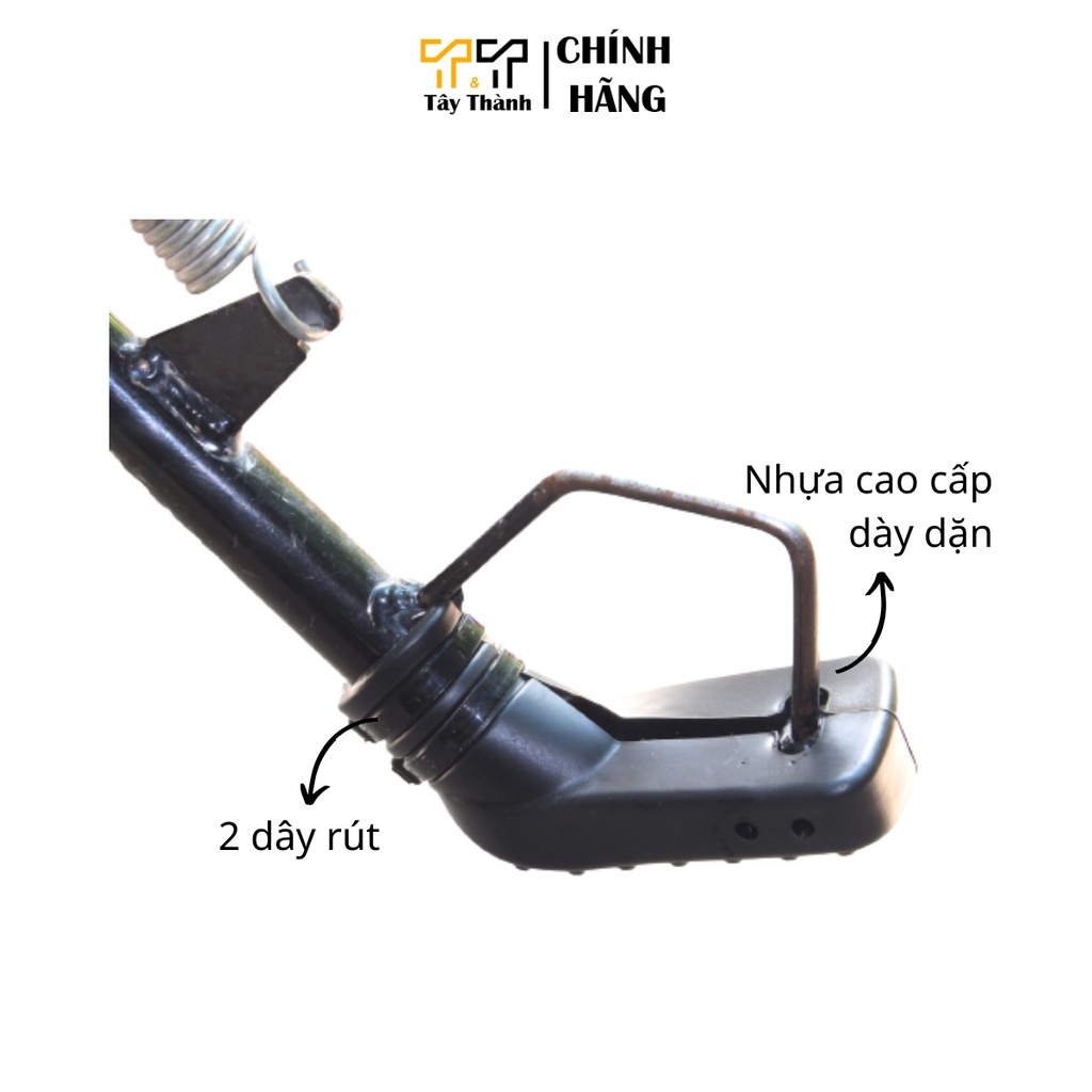 Bọc chân chống xe máy chất liệu nhựa dẻo cao cấp, gian hàng chính hãng Thái Lan T&T Tây Thành