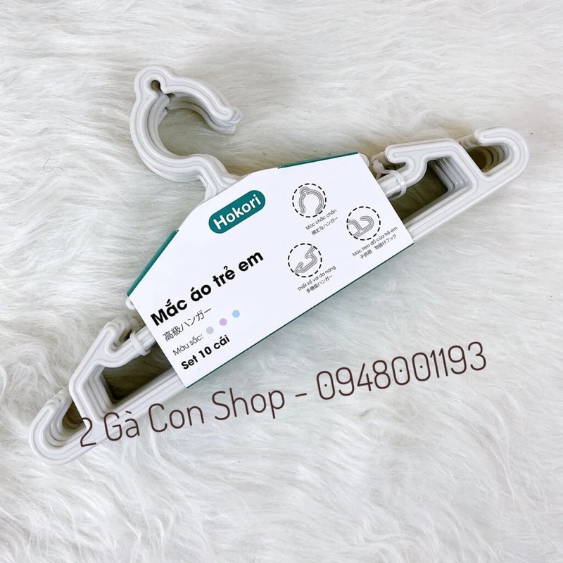 Móc nhựa Hokori phơi đồ cho bé