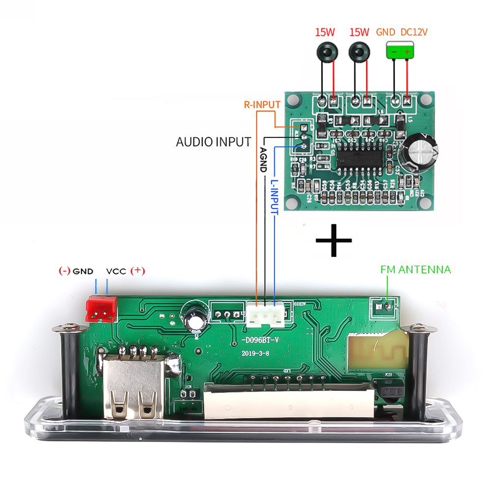 Dc%205v%2012v%20Bluetooth%205.0%20Mp3%20Decoding%20Board%20Module%20Wireless%20Car%20Usb%20Mp3%20Player%20Tf%20Slot%20Usb%20Fm%20With%20Mic%20Handsfree%20Control%20-%20Image%205