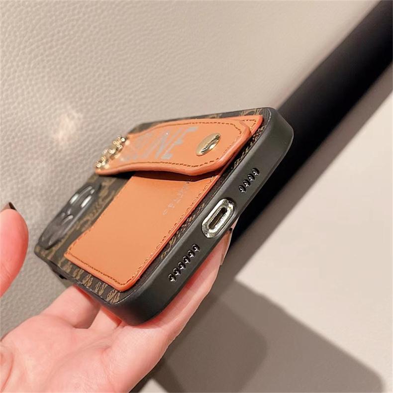 CrashStar Fashion Leather Hard Phone Case With Wristband For