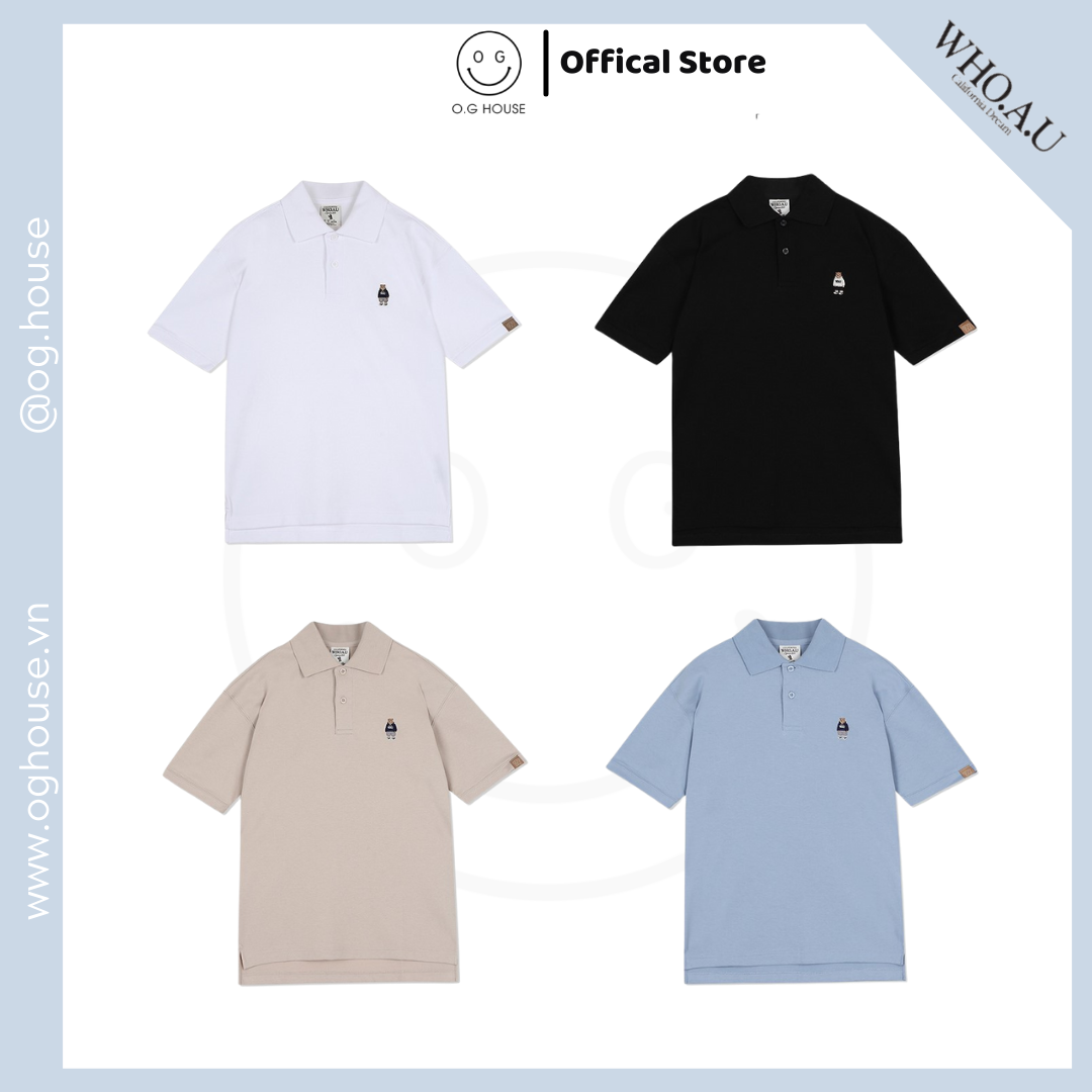 Áo Whoau Polo Basic - chính hãng